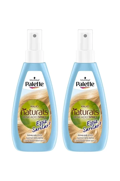 PALETTE Kalıcı Doğal Renkler Renk Açıcı Sprey X 2 Adet ürün görseli 1
