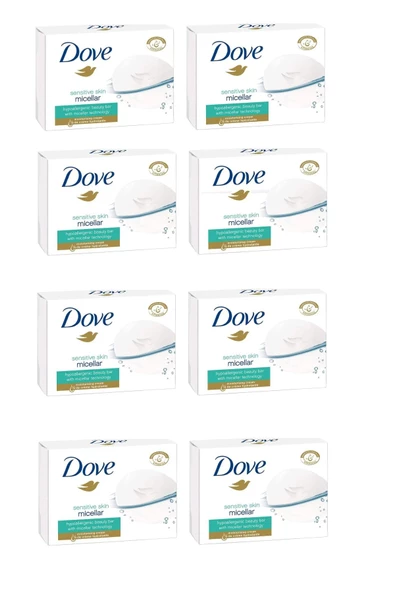 DOVE Senstive Micellar Sabun 90g X8 ürün görseli 1