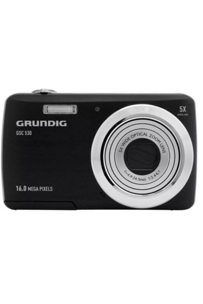 Grundig Gsc 530 Siyah Fotoğraf Makinesi ürün görseli 1