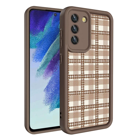 Samsung Galaxy S21 FE Kılıf Kamera Korumalı Baskılı Arka Yüzey Klas Kapak ürün görseli 1