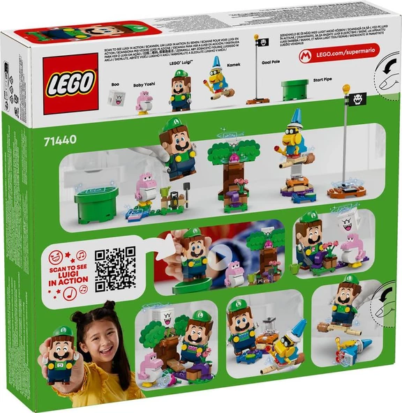 LEGO Super Mario 71440 Adventures with Interactive LEGO Luigi - Resim 2