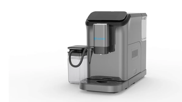 Yasomi Brewsta WS-D5 Kahve Öğütücülü, Dokunmatik Ekranlı Full Otomatik Espresso Makinesi(Gri) ürün görseli 1