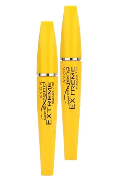 AVON   Super Extend Extreme Uzun Gösteren Maskara Black Ikili Set ürün görseli 1