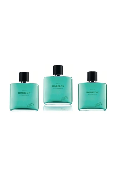 AVON   Horizon Wilderness Edt 75 ml Erkek Parfümü 3 Adet ürün görseli 1