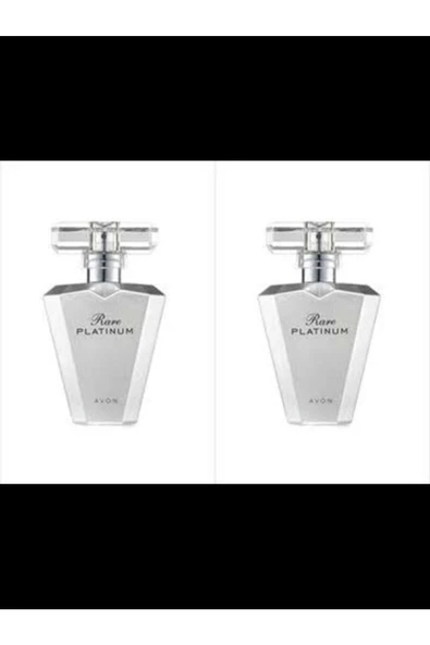 AVON   Rare Platinium EDP 50ml 2'li Kadın Parfüm Seti ürün görseli 1