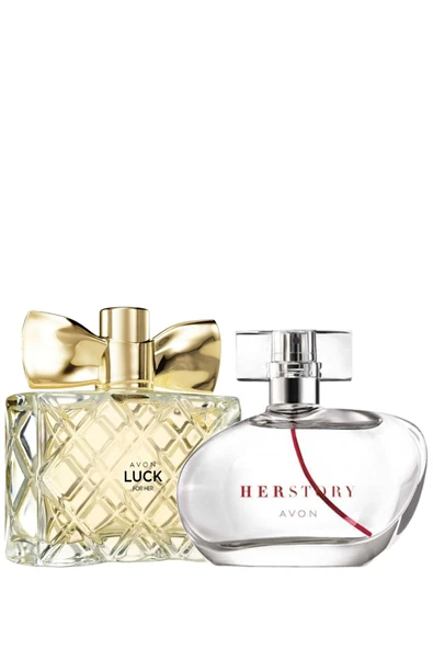 AVON   Luck Ve Herstory Kadın Parfüm Paketi ürün görseli 1