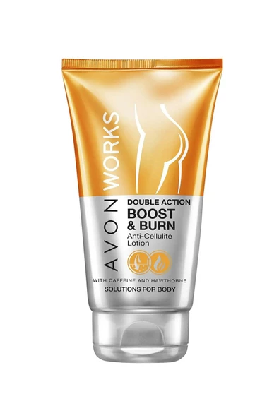 AVON   8869 Works Double Action Boost & Burn Anti Cellulite Lotion 150 Ml ürün görseli 1