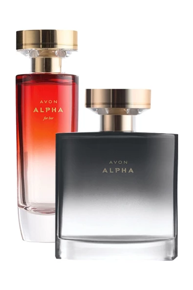 AVON   Alpha Edp 50ml Bayan Parfüm-alpha 75ml Edt Erkek Parfüm ürün görseli 1