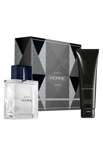 AVON   Homme 75 ml Edt Erkek Parfüm After Shave 100ml ürün görseli 1