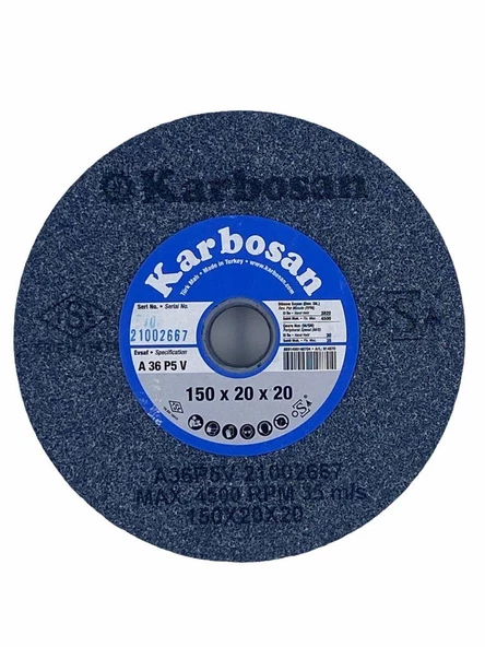 Karbosan 150X20X20 36 Kum NK Taşlama Taşı ürün görseli 1