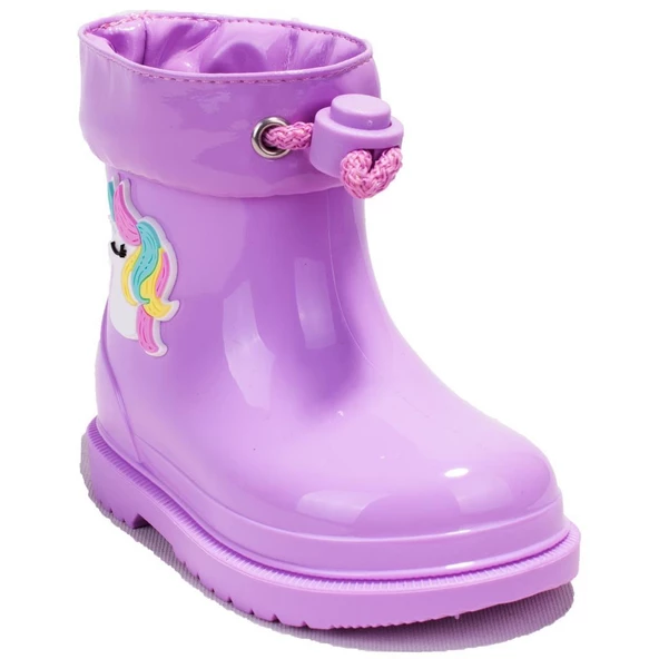 İgor W10253 Bimbi Unicornio Lila Ortopedik Kız Çocuk Yağmur Çizme ürün görseli 1