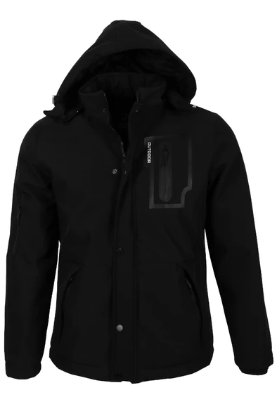 Erkek Su Ve Rüzgar Geçirmez Softshell Mont RAR01231 ürün görseli 1