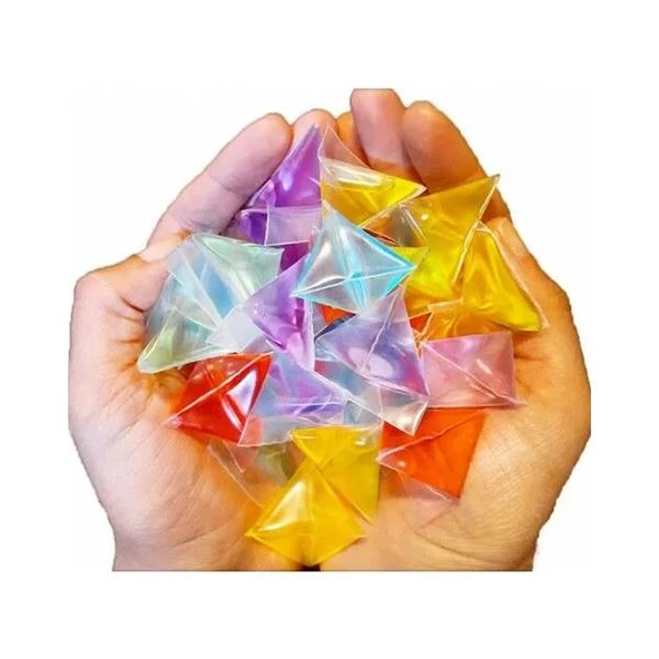 Mini Üçgen Kolonya 50 Adet Nostaljik Poşet Kolonya ürün görseli 1