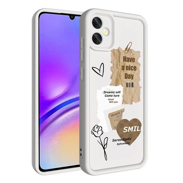 Samsung Galaxy A05 Kılıf Kamera Korumalı Baskılı Arka Yüzey Klas Kapak ürün görseli 1