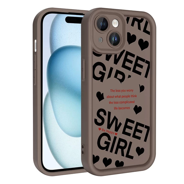 iPhone 14 Kılıf Kamera Korumalı Baskılı Arka Yüzey Klas Kapak ürün görseli 1