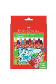 Faber Castell Pastel Boya Seti 12 Renk Pastel Tutucu Kalem Hediyeli ürün görseli 1