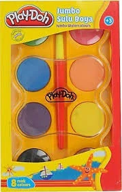 Playdoh 12 Renk Jumbo Suluboya ürün görseli 1