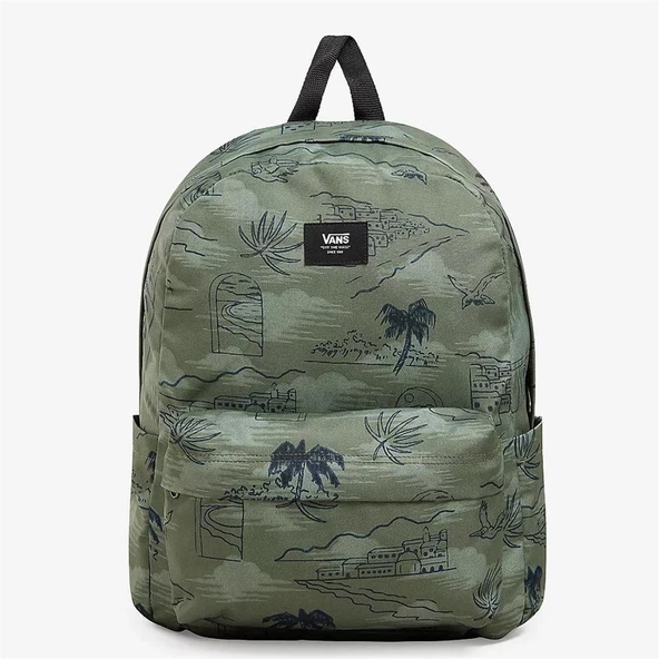 Vans Old Skool 22L Sırt Çantası Olivine Yeşil ürün görseli 1