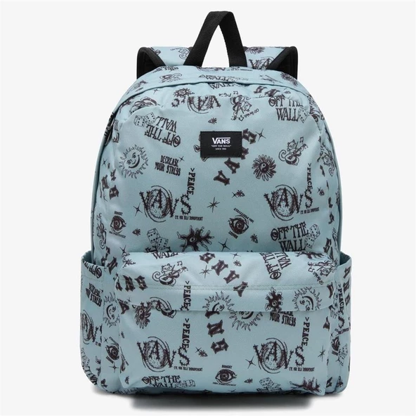 Vans Old Skool 22L Sırt Çantası Desenli Yeşil ürün görseli 1