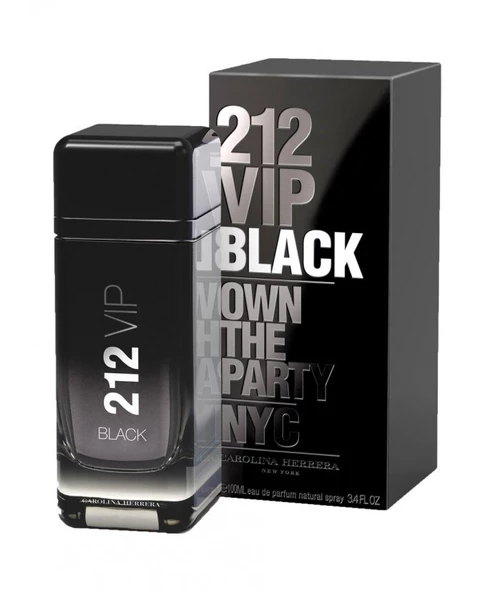 Carolina Herrera 212 VIP Black EDP 100 ml Erkek Parfüm ürün görseli 1