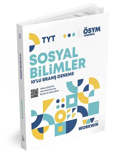 TYT SOSYAL BİLİMLER 10'LU Branş Denemeleri | Video Çözümlü | ÖSYM Tarzında ürün görseli 1