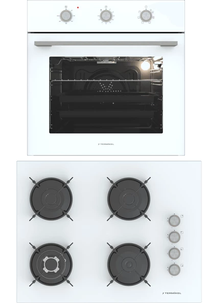 Termikel Ankastre Set (BO O6435C W + BH P7194C W) ürün görseli 1