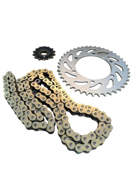 Zincir Dişli Set O'RİNGLİ YZF - R25 -  R125 SFR 14T/43T 520H x 112L ürün görseli 1