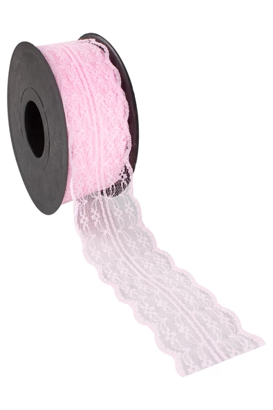 Kına Atölyesi 20 Mt Dantel Kurdela Çift 4 Cm - Resim 3