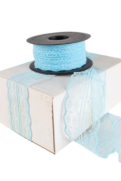 Kına Atölyesi 20 Mt Dantel Kurdela Çift 4 Cm - Resim 6