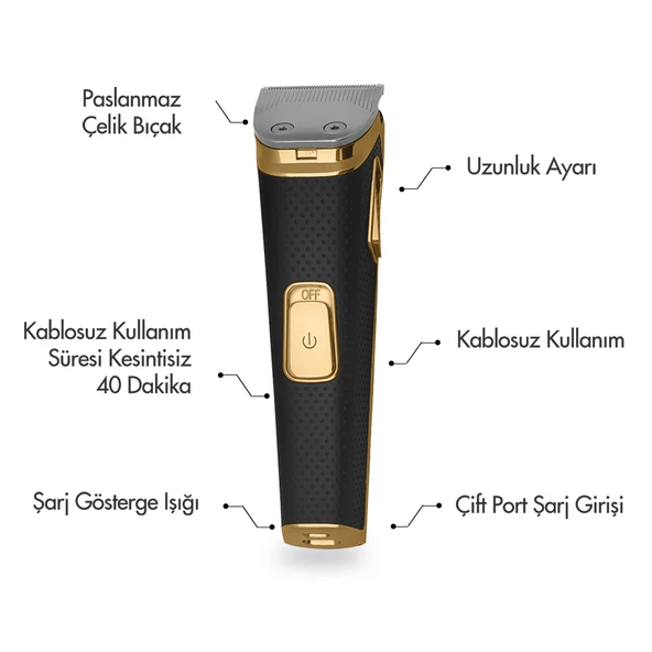 Goldmaster Ex-3108 Zenıth Erkek Bakım Seti - Resim 6