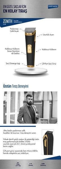 Goldmaster Ex-3108 Zenıth Erkek Bakım Seti - Resim 4