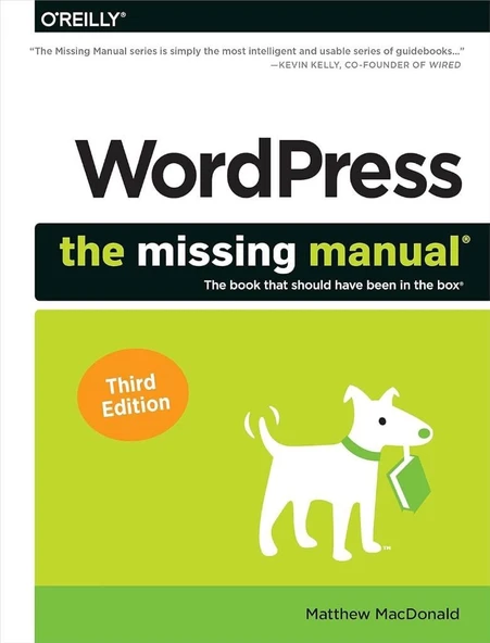 WordPress: The Missing Manual: The Book That Should Have Been in the Box 3rd Edition Matthew MacDonald ürün görseli 1