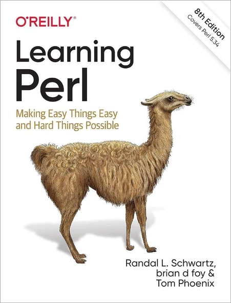 Learning Perl: Making Easy Things Easy and Hard Things Possible 8th Edition Schwartz foy ürün görseli 1