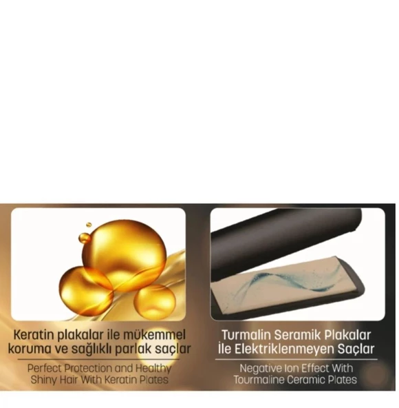 GOLDMASTER PROSENSE PA-3216 SAÇ DÜZLEŞTİRİCİ ürün görseli 1