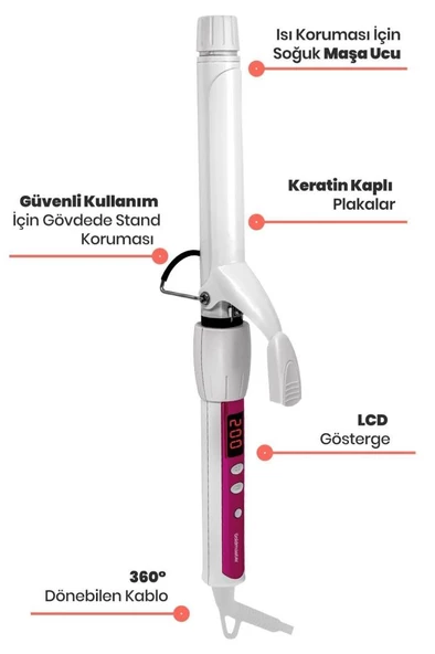 GOLDMASTER DIAMOND BY-5108 SAÇ ŞEKİLLENDİRİCİ ürün görseli 1
