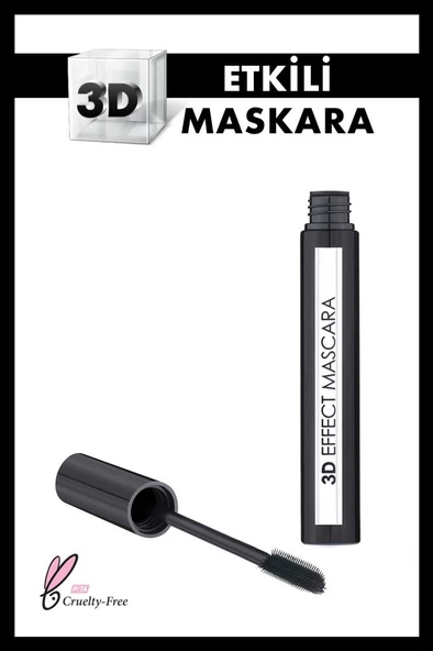 Lamel 3D Effect Mascara - Resim 9
