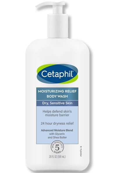 Cetaphil Kuru Ciltler İçin Nemlendirici Vücut Şampuanı 591ML ürün görseli 1