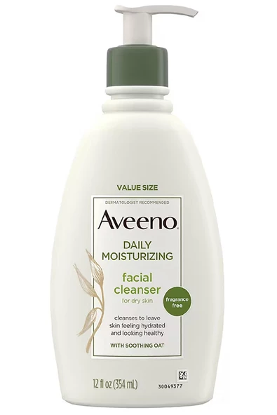 Aveeno Günlük Nemlendiricili Kokusuz Yüz Temizleyici 354ML ürün görseli 1