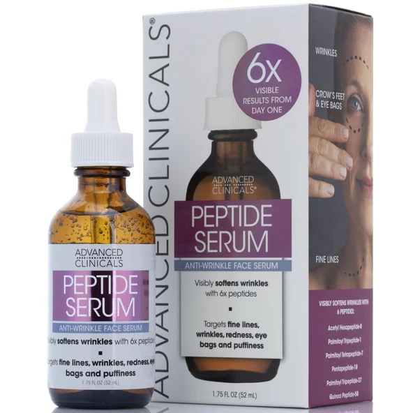 Advanced Clinicals Peptide Anti-Wrinkle Yüz Serumu 52ML ürün görseli 1