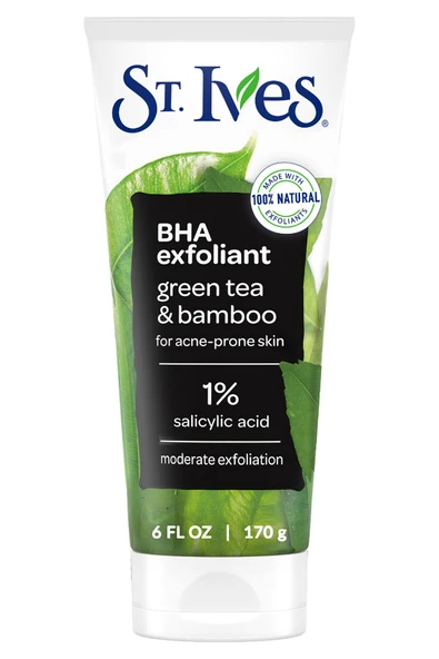 St.Ives BHA Yeşil Çay ve Bambu Özlü Akne Karşıtı Yüz Peelingi 170GR ürün görseli 1