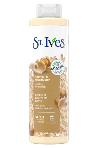 ST.Ives Yulaf Ezmesi ve Shea Yağı Özlü Yatıştırıcı Vücut Şampuanı 650ML ürün görseli 1