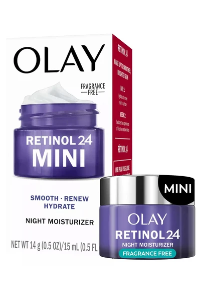 Olay Retinol24 + Peptit Kokusuz Gece Yüz Nemlendiricisi 14GR ürün görseli 1