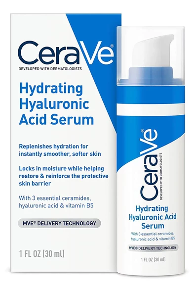 CeraVe Nemlendirici Hyaluronik Asit Yüz Serumu 30ML ürün görseli 1