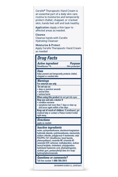 CeraVe Therapeutic El Kremi 85GR - Resim 3
