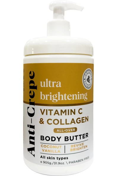 Vitality Wellness Anti-Crepe Vitamin C and Collagen Vücut Losyonu 905GR ürün görseli 1