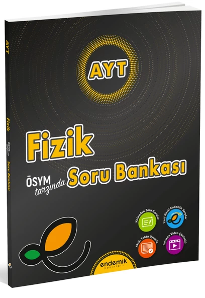 Endemik 2025 Ayt Fizik Soru Bankası ürün görseli 1