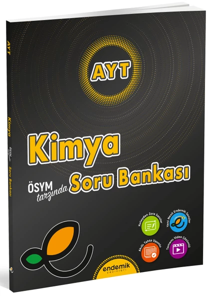Endemik 2025 Ayt Kimya Soru Bankası ürün görseli 1