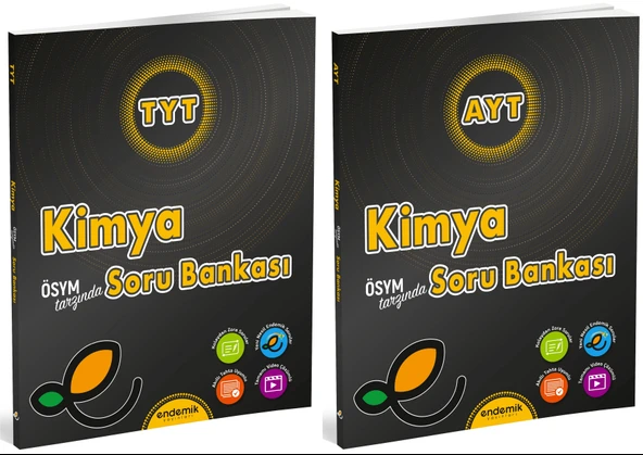 Endemik 2025 Tyt Ayt Kimya Soru Kitabı Seti 2 Kitap ürün görseli 1