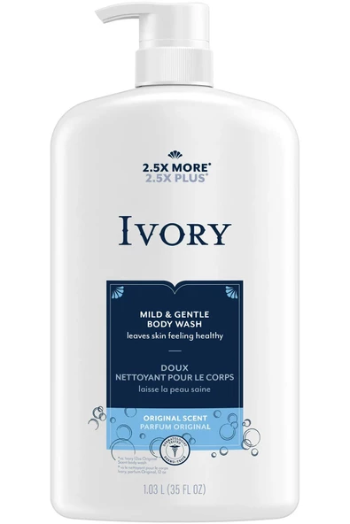 Ivory Orijinal Kokulu Hafif ve Nazik Vücut Şampuanı 1030ML ürün görseli 1