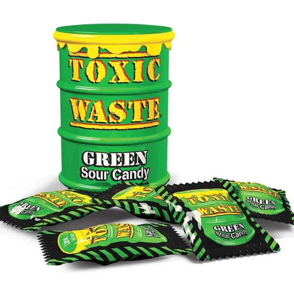 Toxic Waste Green Sour Ekşi Şeker 42GR (Yeşil) ürün görseli 1